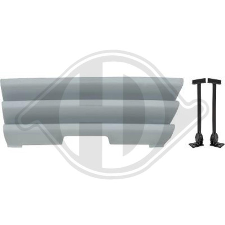 Coperchio gancio traino anteriore Mercedes W126 (280-500) 80-91 (Cod. D-1640060)