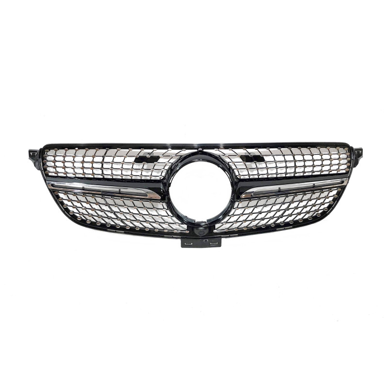 Griglia Mercedes GLE Coupe C292 (2015-2018) GLE W166 SUV (2015-2018), Look Diamond Fotocamera (Cod. 