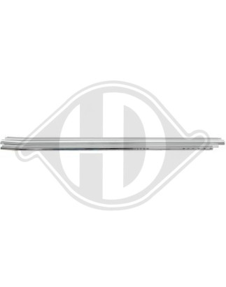 Kit modanature decorative/ protettive Griglia radiatore Mercedes W140 SE/L (300-600) 91-98 (Cod. D-1
