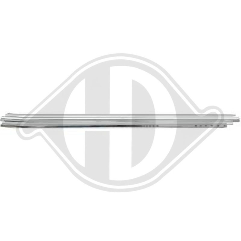 Kit modanature decorative/ protettive Griglia radiatore Mercedes W140 SE/L (300-600) 91-98 (Cod. D-1