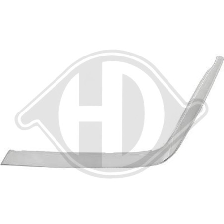 Modanatura decorativa/ protettiva Paraurti Mercedes W140 SE/L (300-600) 91-98 (Cod. D-1645053)