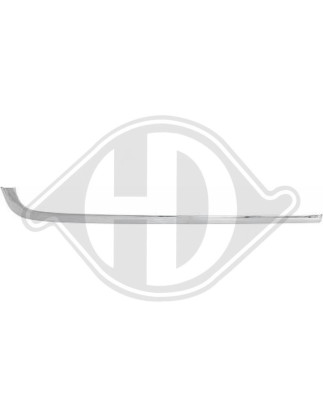 Modanatura decorativa/ protettiva Paraurti Mercedes W140 SE/L (300-600) 91-98 (Cod. D-1645058)