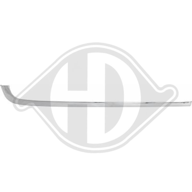 Modanatura decorativa/ protettiva Paraurti Mercedes W140 SE/L (300-600) 91-98 (Cod. D-1645058)