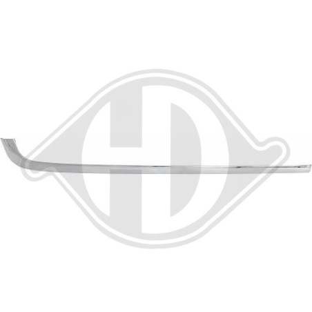 Modanatura decorativa/ protettiva Paraurti Mercedes W140 SE/L (300-600) 91-98 (Cod. D-1645058)