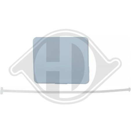 Coperchio gancio traino anteriore Mercedes W140 SE/L (300-600) 91-98 (Cod. D-1645065)
