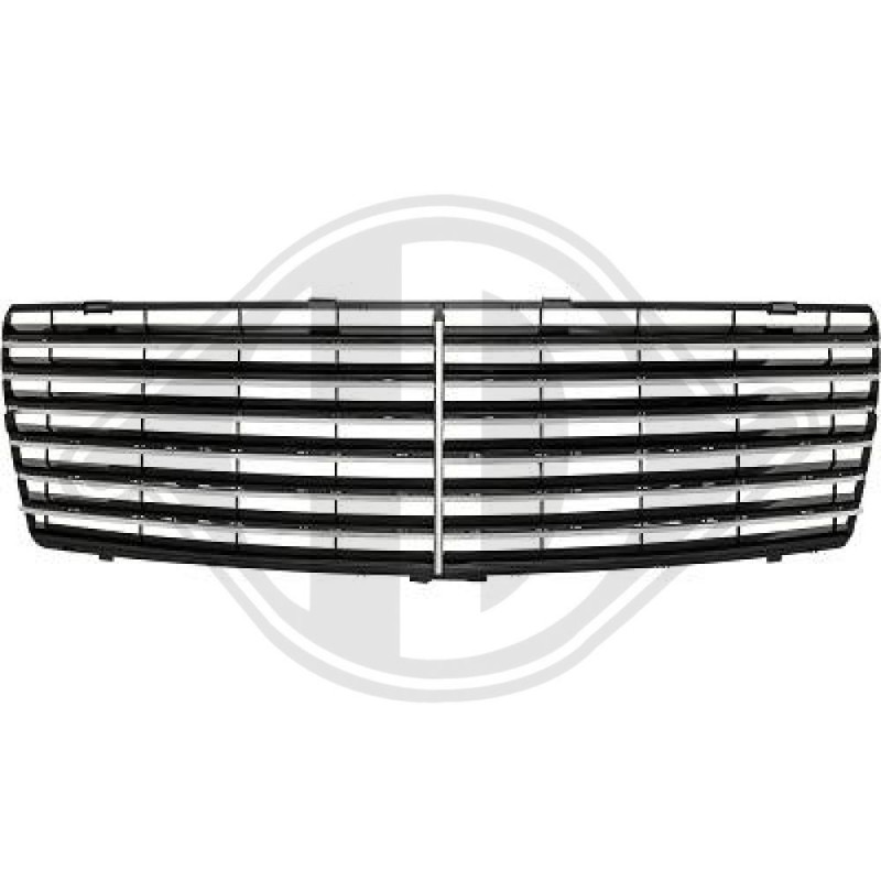 Inserto griglia radiatore Mercedes W140 SE/L (300-600) 91-98 (Cod. D-1645144)