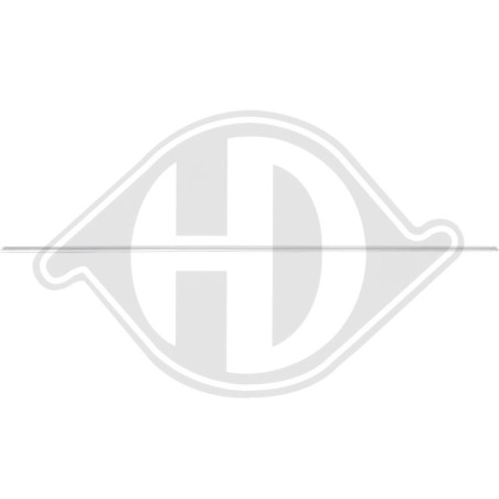 Modanatura decorativa/ protettiva Portiera posteriore Sx Mercedes W140 SE/L (300-600) 91-98 (Cod. D-