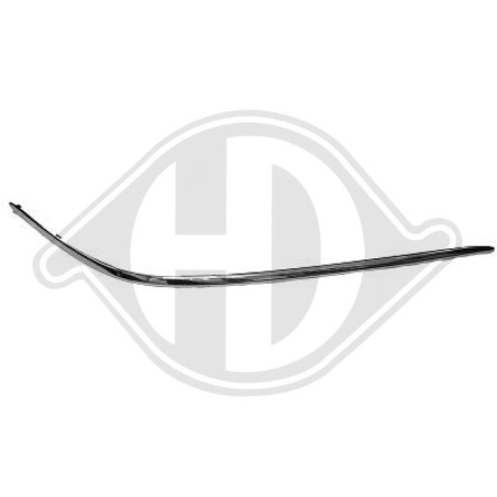 Modanatura decorativa/ protettiva Paraurti Mercedes classe S W220 98-05 (Cod. D-1646065)