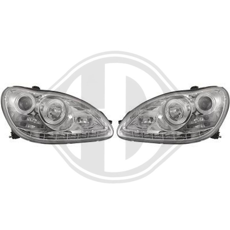 SET FARI ANTERIORI Mercedes classe S W220 98-05 (Cod. D-1646385)