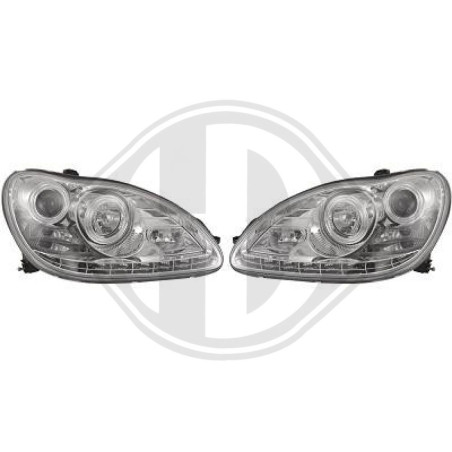 SET FARI ANTERIORI Mercedes classe S W220 98-05 (Cod. D-1646385)