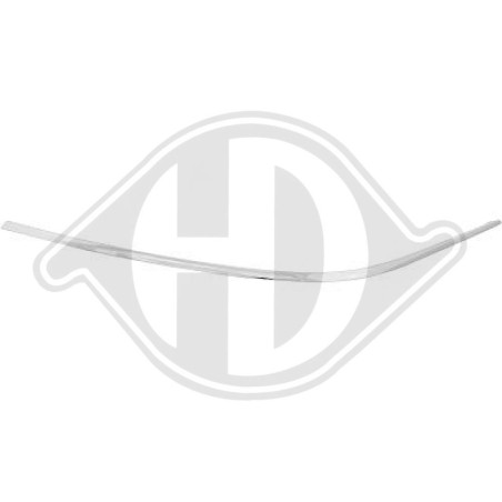Modanatura decorativa/ protettiva Paraurti Mercedes classe S W221 10-13 (Cod. D-1647162)