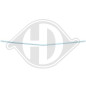 Modanatura decorativa/ protettiva Paraurti Mercedes classe S W221 10-13 (Cod. D-1647164)