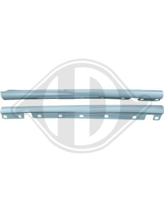 Set Minigonne sottoporta Mercedes classe S W221 05-09 (Cod. D-1647262)