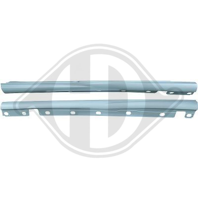Set Minigonne sottoporta Mercedes classe S W221 05-09 (Cod. D-1647262)