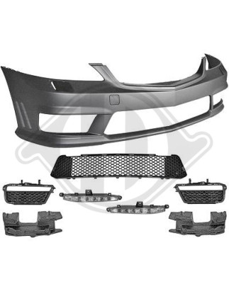 Paraurti anteriore Mercedes classe S W221 05-09 (Cod. D-1647351)