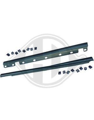Set Minigonne sottoporta Mercedes classe S W221 05-09 (Cod. D-1647362)