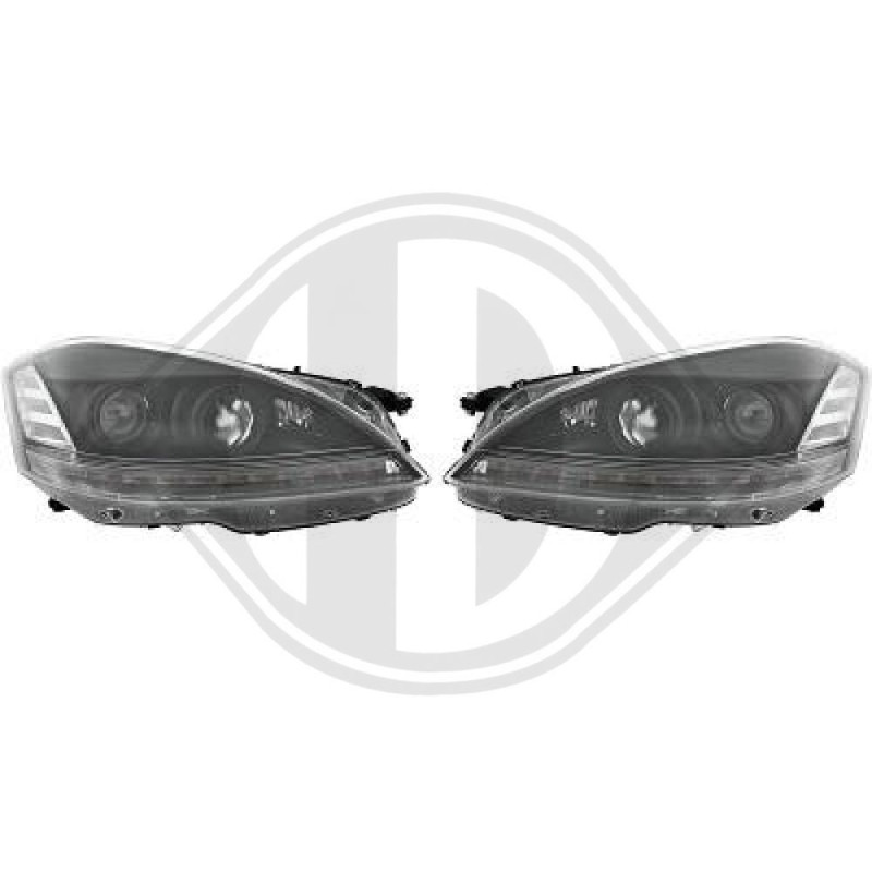 SET FARI ANTERIORI Mercedes classe S W221 05-09 (Cod. D-1647485)