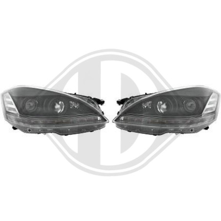 SET FARI ANTERIORI Mercedes classe S W221 05-09 (Cod. D-1647485)