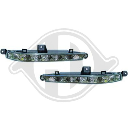 Kit luce guida diurna Mercedes classe S W221 05-09 (Cod. D-1647488)