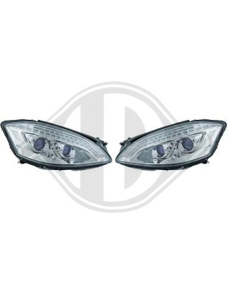 SET FARI ANTERIORI Mercedes classe S W221 05-09 (Cod. D-1647585)