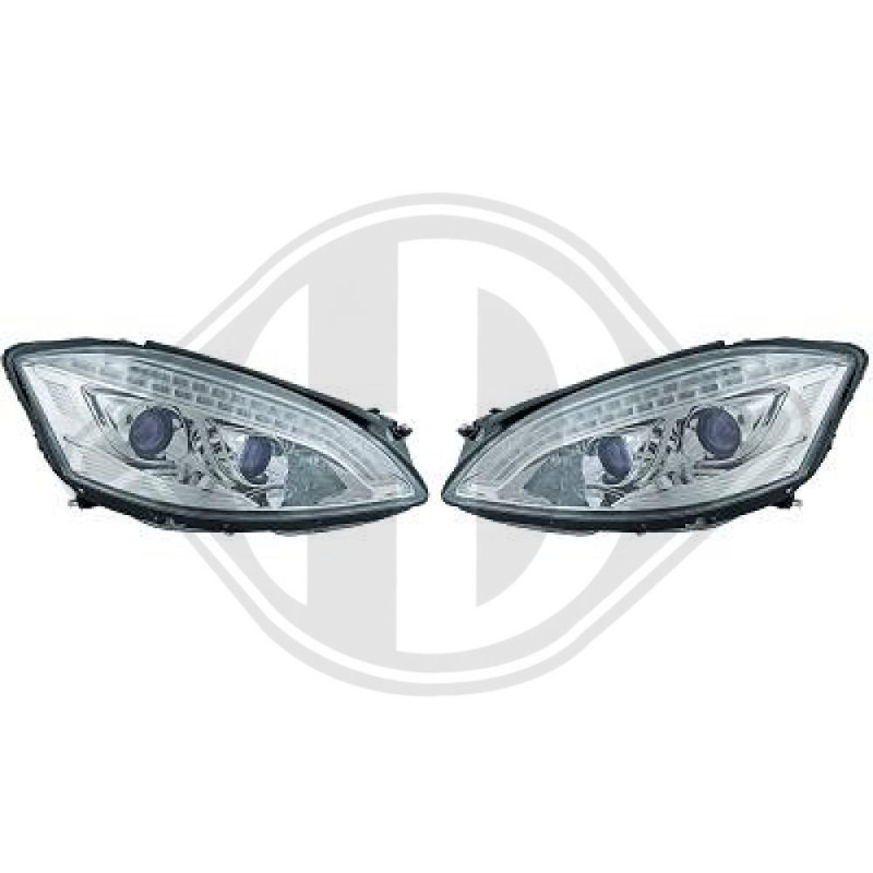 SET FARI ANTERIORI Mercedes classe S W221 05-09 (Cod. D-1647585)