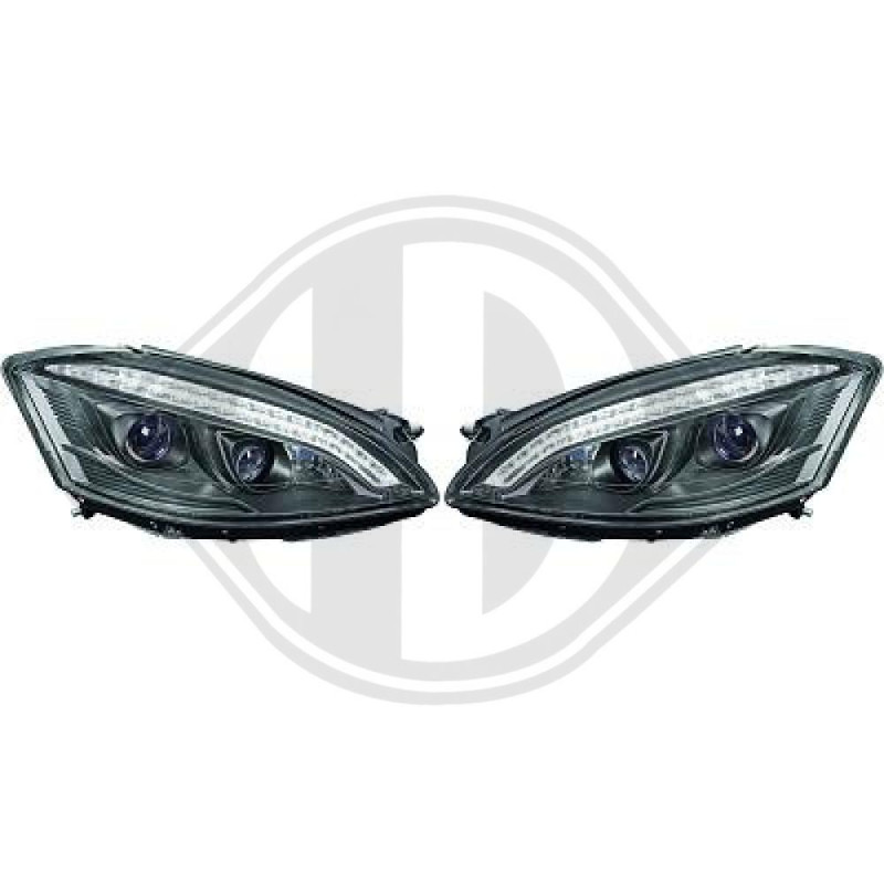 SET FARI ANTERIORI Mercedes classe S W221 05-09 (Cod. D-1647586)