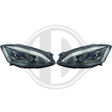 SET FARI ANTERIORI Mercedes classe S W221 05-09 (Cod. D-1647586)