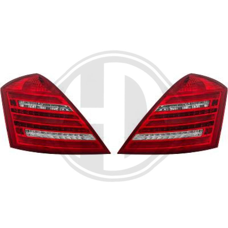 Kit fanalino posteriore Mercedes classe S W221 05-09 (Cod. D-1647795)