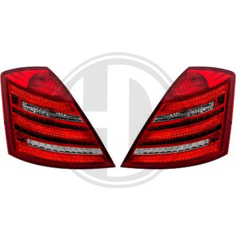 Kit fanalino posteriore Mercedes classe S W221 05-09 (Cod. D-1647796)