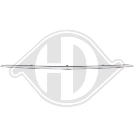 Modanatura decorativa/ protettiva Paraurti Mercedes classe S W222 13- (Cod. D-1648061)