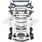 Paraurti anteriore Mercedes classe S W217 Coupe/Cabrio 14-20 (Cod. D-1648250)