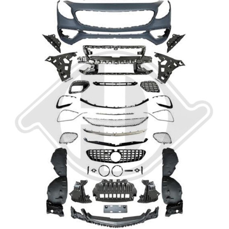 Paraurti anteriore Mercedes classe S W217 Coupe/Cabrio 14-20 (Cod. D-1648251)