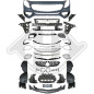 Paraurti anteriore Mercedes classe S W217 Coupe/Cabrio 14-20 (Cod. D-1648251)