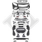 Paraurti anteriore Mercedes classe S W217 Coupe/Cabrio 14-20 (Cod. D-1648255)