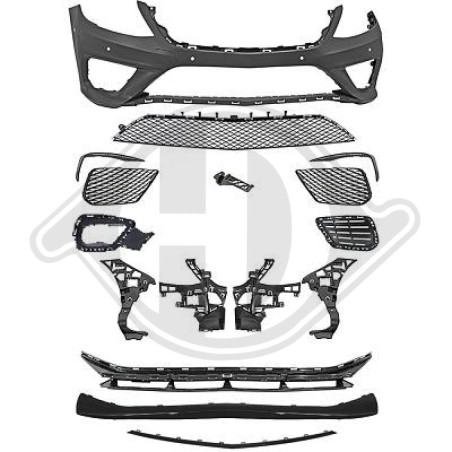 Paraurti anteriore Mercedes classe S W222 13-17 (Cod. D-1648350)