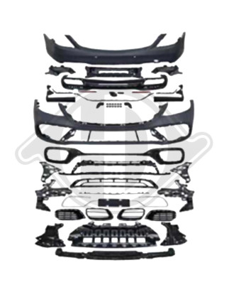 Paraurti posteriore Mercedes classe S W222 13-17 (Cod. D-1648352)