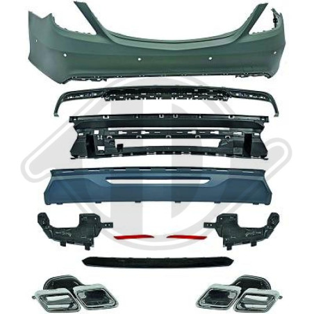 Paraurti posteriore Mercedes classe S W222 13-17 (Cod. D-1648355)