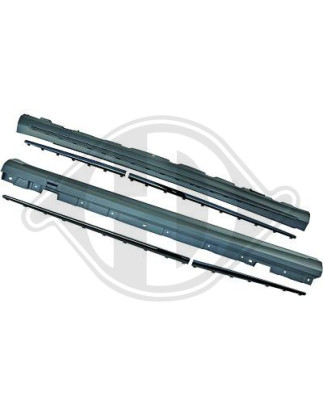 Set Minigonne sottoporta Mercedes classe S W222 13-17 (Cod. D-1648362)