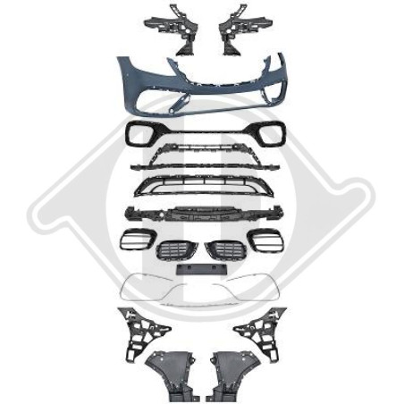 Paraurti anteriore Mercedes classe S W222 13-17 (Cod. D-1648650)