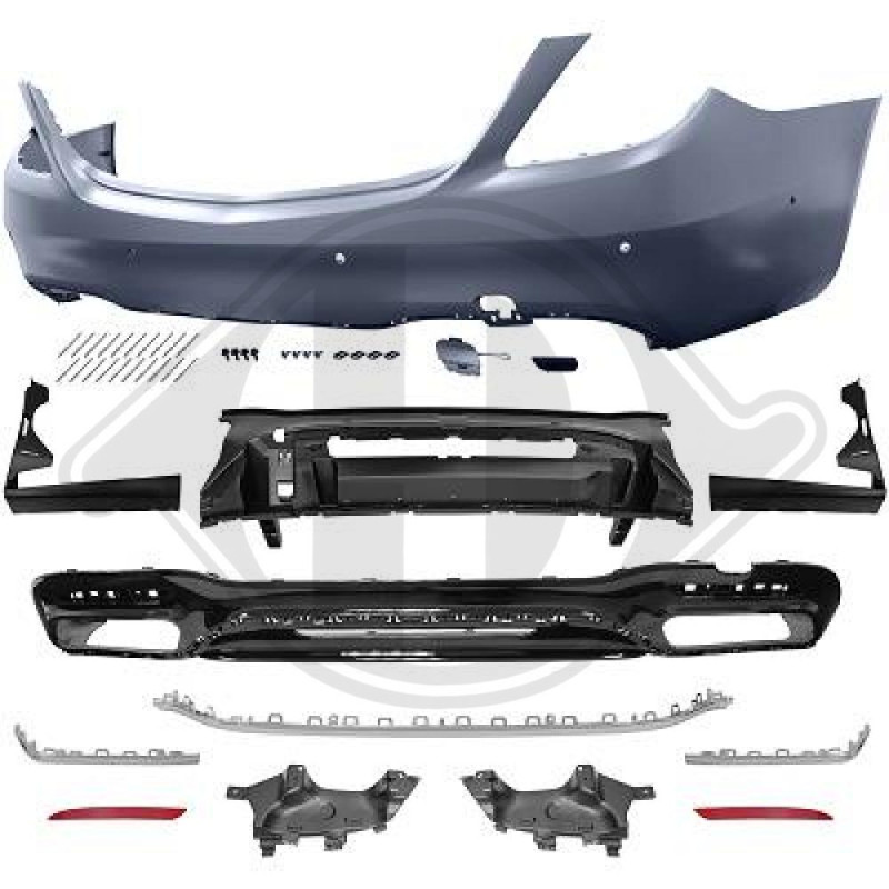 Paraurti posteriore Mercedes classe S W222 17- (Cod. D-1648655)