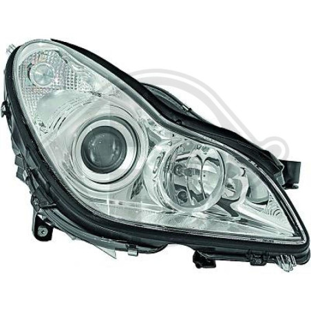Faro principale 17N° funzioni spia: 5 Mercedes CLS W219 04-11 (Cod. D-1650084)