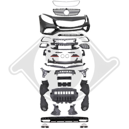 Paraurti anteriore Mercedes CLS W218 11-14 (Cod. D-1650350)