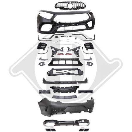 Paraurti anteriore Mercedes CLS (C257) 18- (Cod. D-1650352)