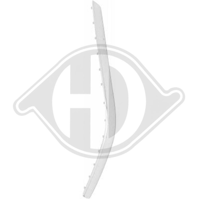 Modanatura decorativa/ protettiva Paraurti Mercedes GLK-Kl. X204 08-12 (Cod. D-1655168)