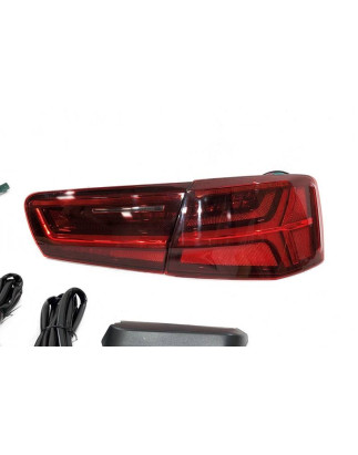 Fari Audi A6 Sedan 2011-2015 Look 2016 Red (Cod. E-FAAU116)