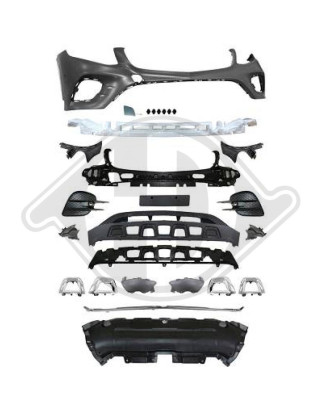 Paraurti anteriore Mercedes GLC (W253) 1.15-7.19 (Cod. D-1656350)