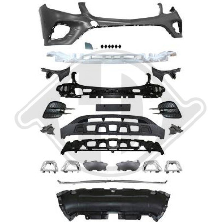 Paraurti anteriore Mercedes GLC (W253) 1.15-7.19 (Cod. D-1656350)