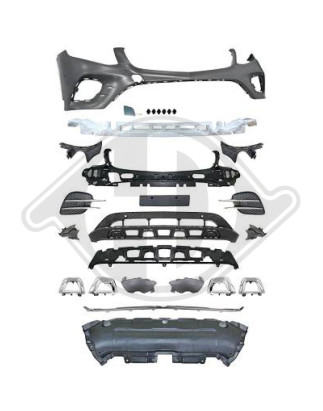 Paraurti anteriore Mercedes GLC (W253) 1.15-7.19 (Cod. D-1656351)