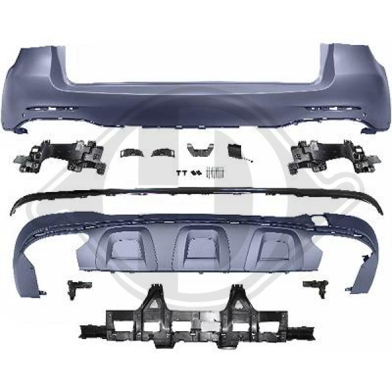 Paraurti posteriore Mercedes GLC (W253) 1.15-7.19 (Cod. D-1656355)