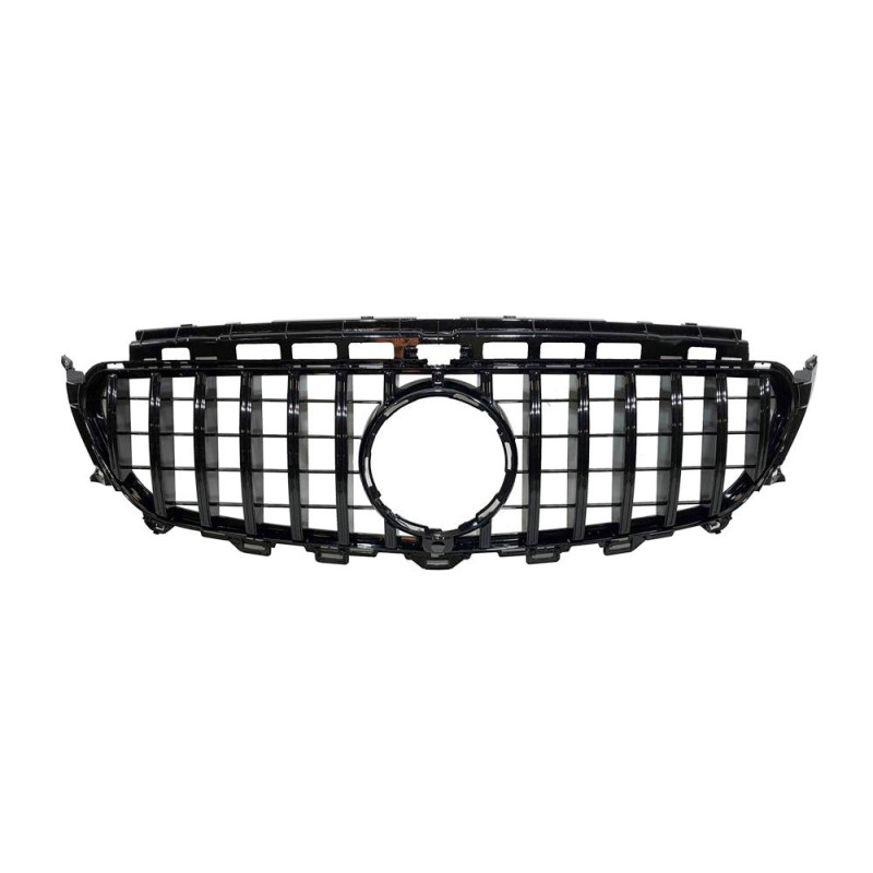 Griglia Mercedes W213 / C238 Look GT Full Black Fotocamera (Cod. E-TCM0310)